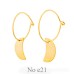 The Moon Earrings